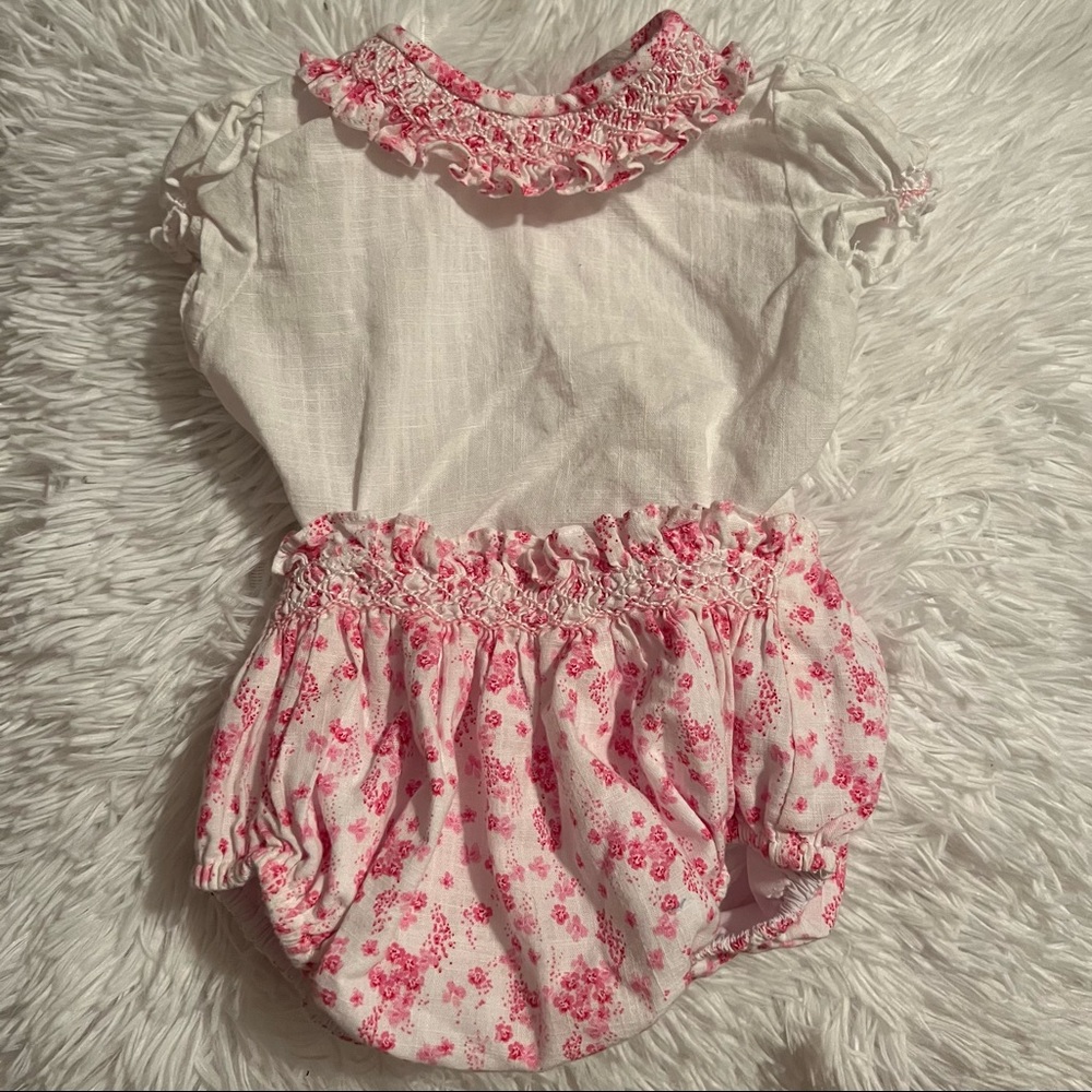 Luli and Me smocked romper